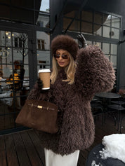 Hana | Faux Fur Statement Jacket