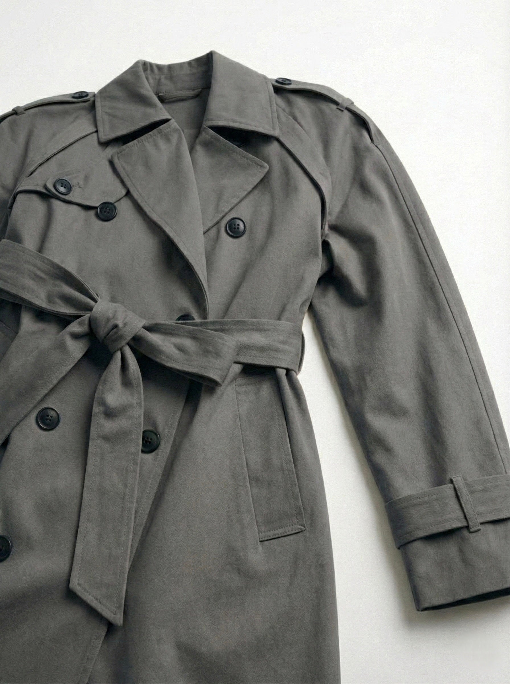 Myla | Classic Double-Breasted Trench Coat