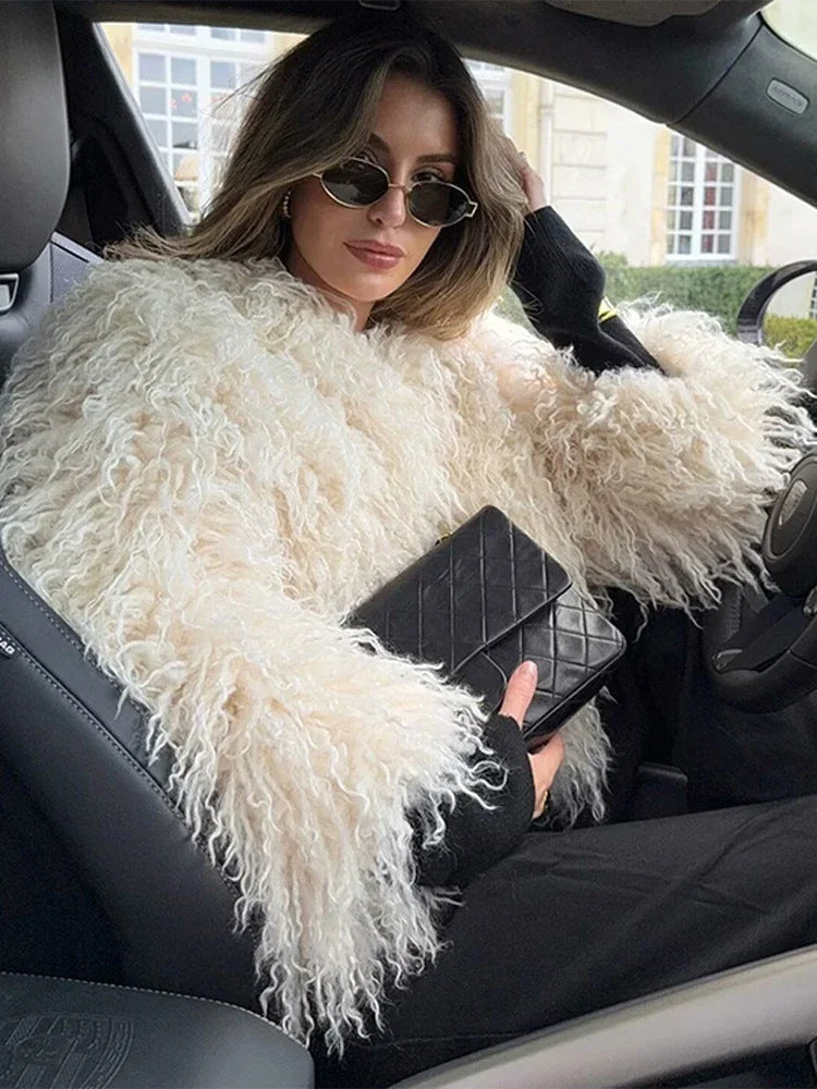 Hana | Faux Fur Statement Jacket
