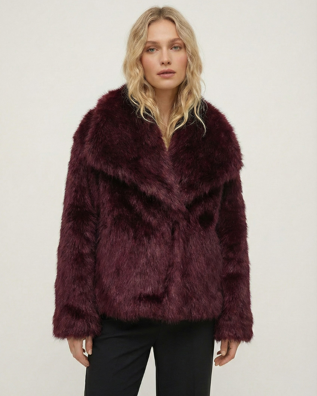Adele | Faux Fur Oversized Coat