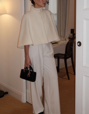 Willow | Textured Cape Jacket