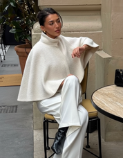 Willow | Textured Cape Jacket