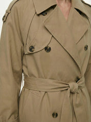 Myla | Classic Double-Breasted Trench Coat