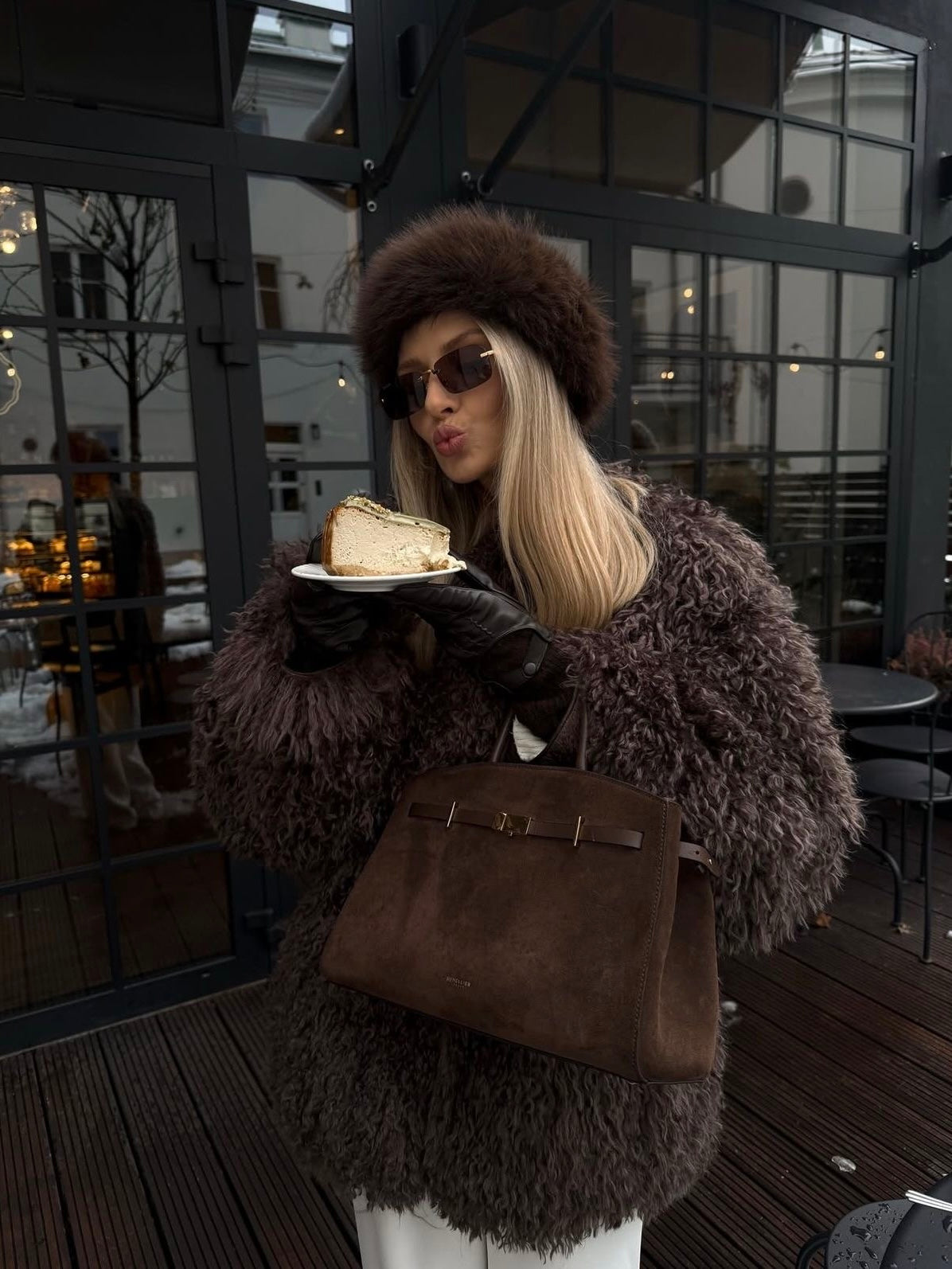 Hana | Faux Fur Statement Jacket