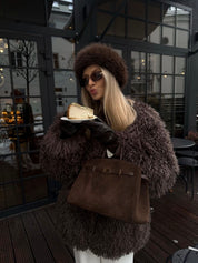 Hana | Faux Fur Statement Jacket