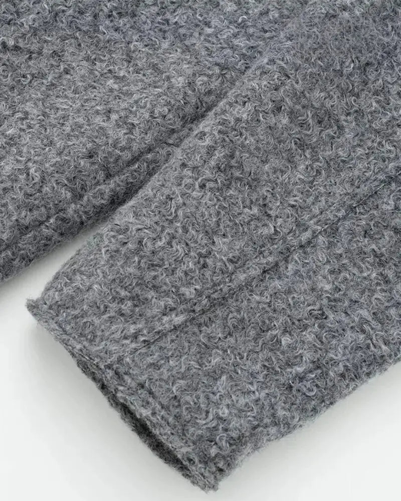 Sophie | Grey Cropped Jacket
