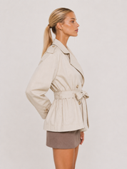 Aurora | Oversized Belted Trench Coat