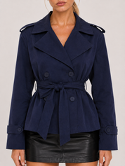 Aurora | Oversized Belted Trench Coat