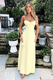 Selene | Corset Midi Dress