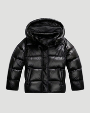 Copenhagen | Glossy Hooded Puffer Jacket