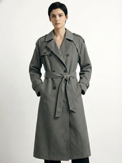 Myla | Classic Double-Breasted Trench Coat
