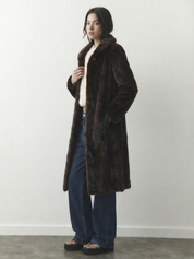 Scarlet | Faux Fur Maxi Coat