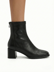 Chelsea | Minimal Block-Heel Ankle Boots
