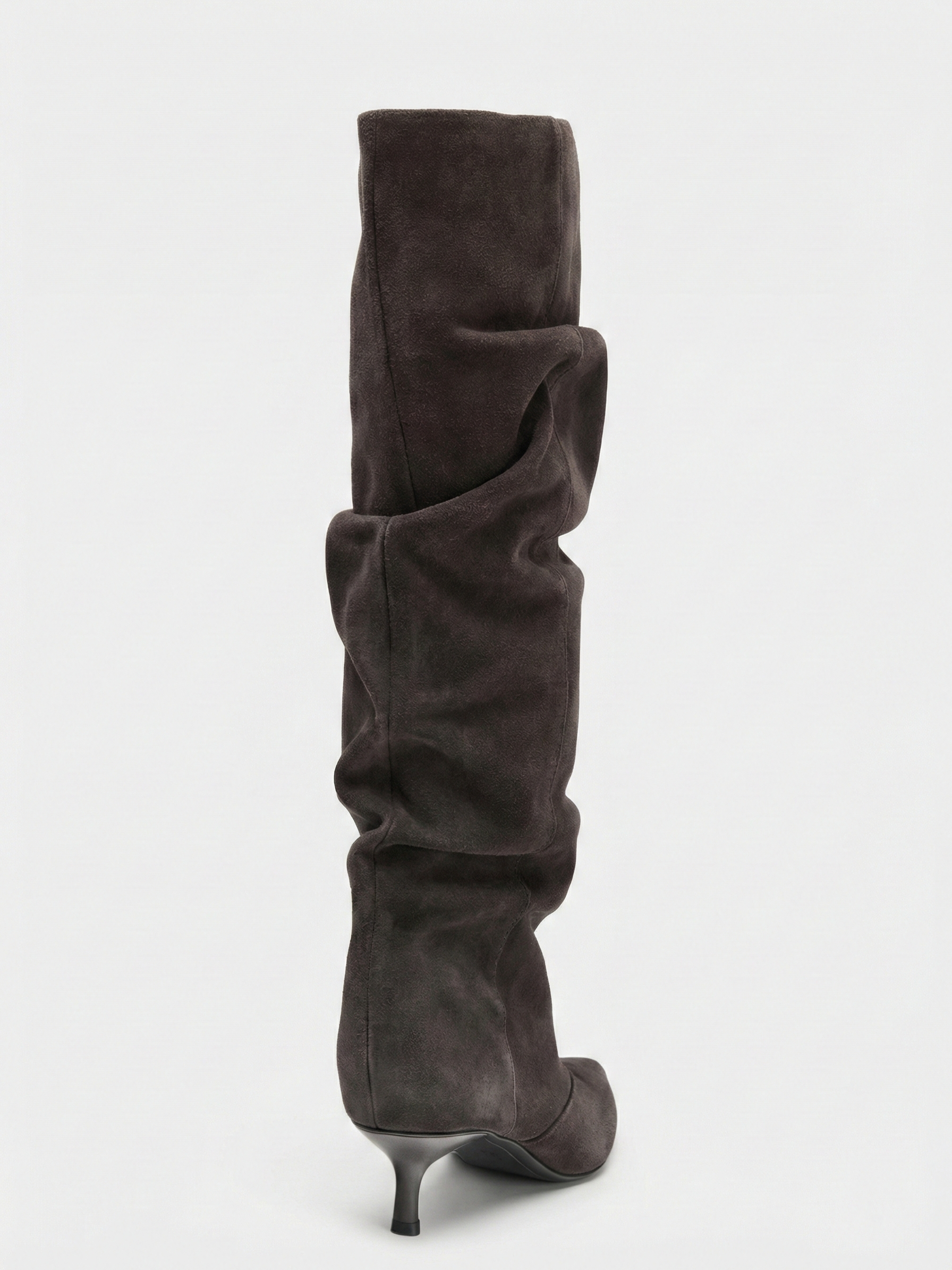 Allyson | Slouch Knee-High Heeled Boots
