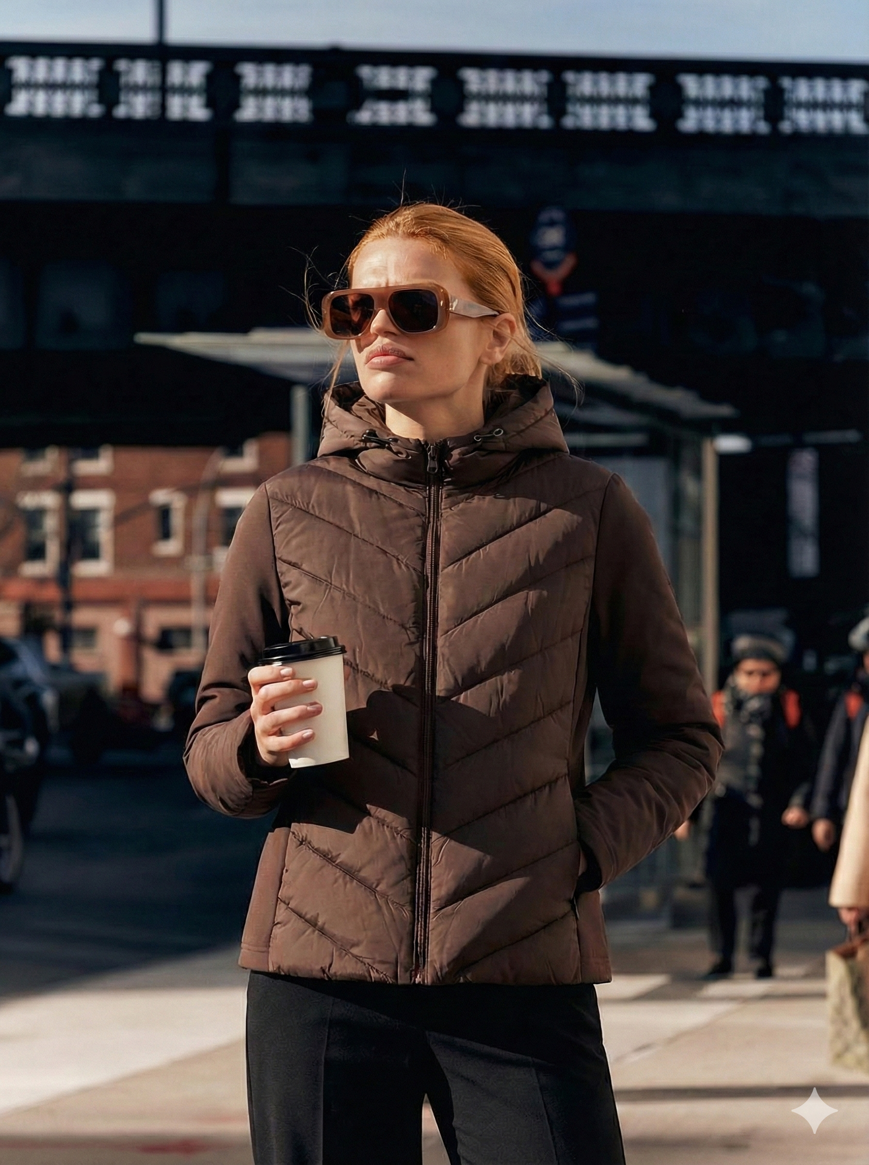 Emma | Waterproof Hooded Puffer Jacket