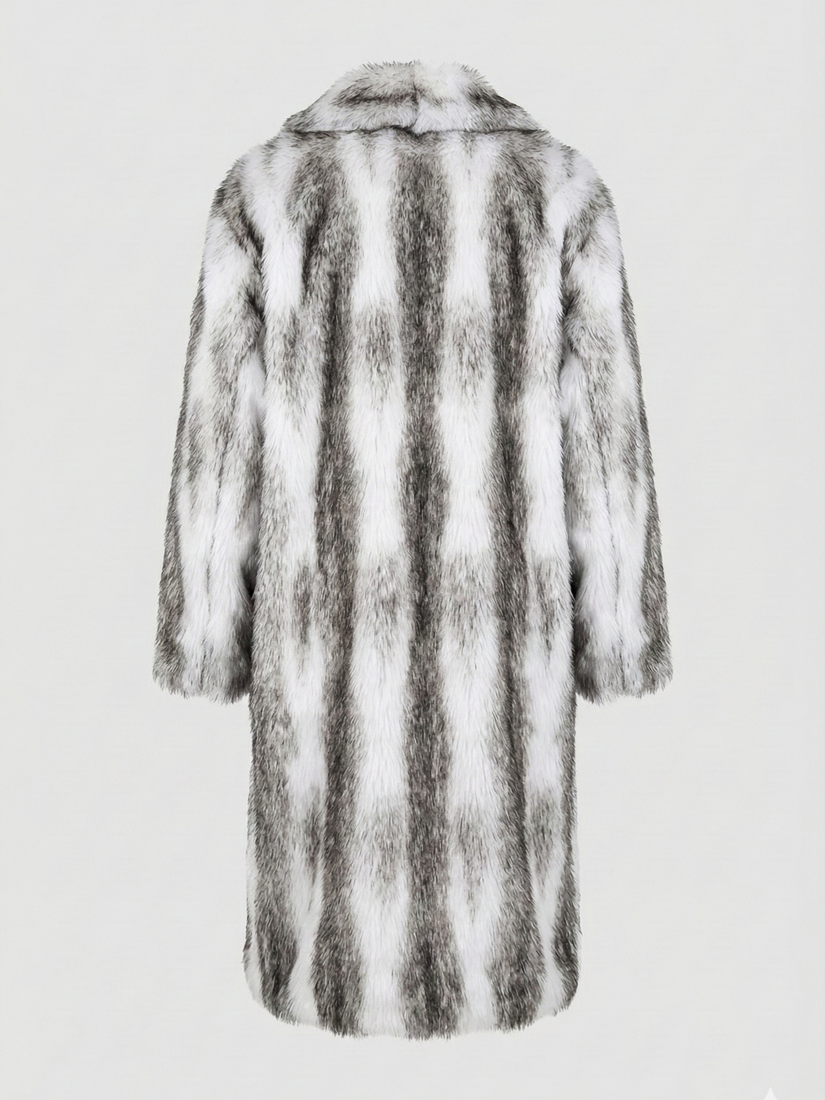 Aliza | Long Faux Fur Statement Coat
