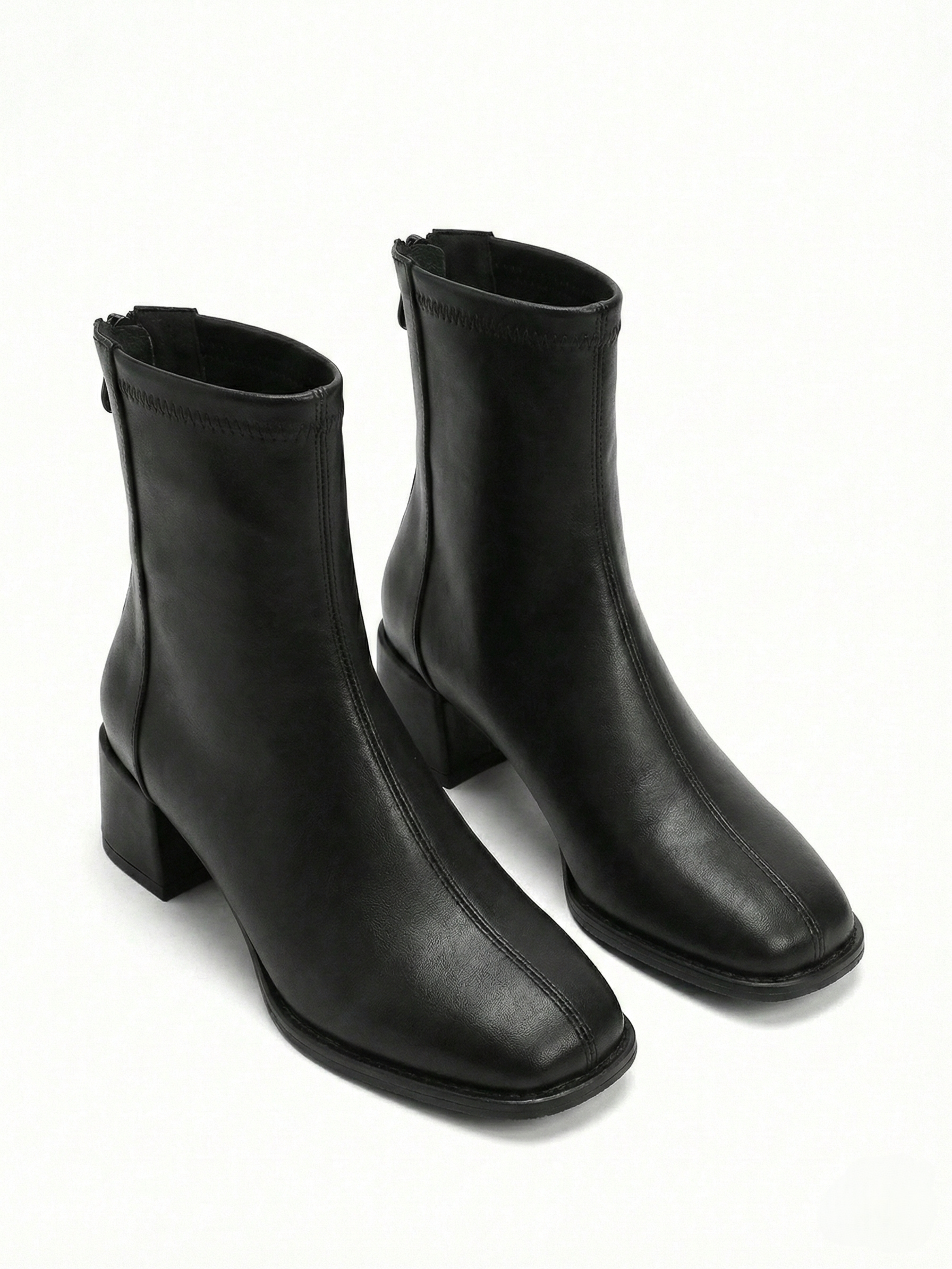 Chelsea | Minimal Block-Heel Ankle Boots