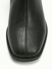 Chelsea | Minimal Block-Heel Ankle Boots