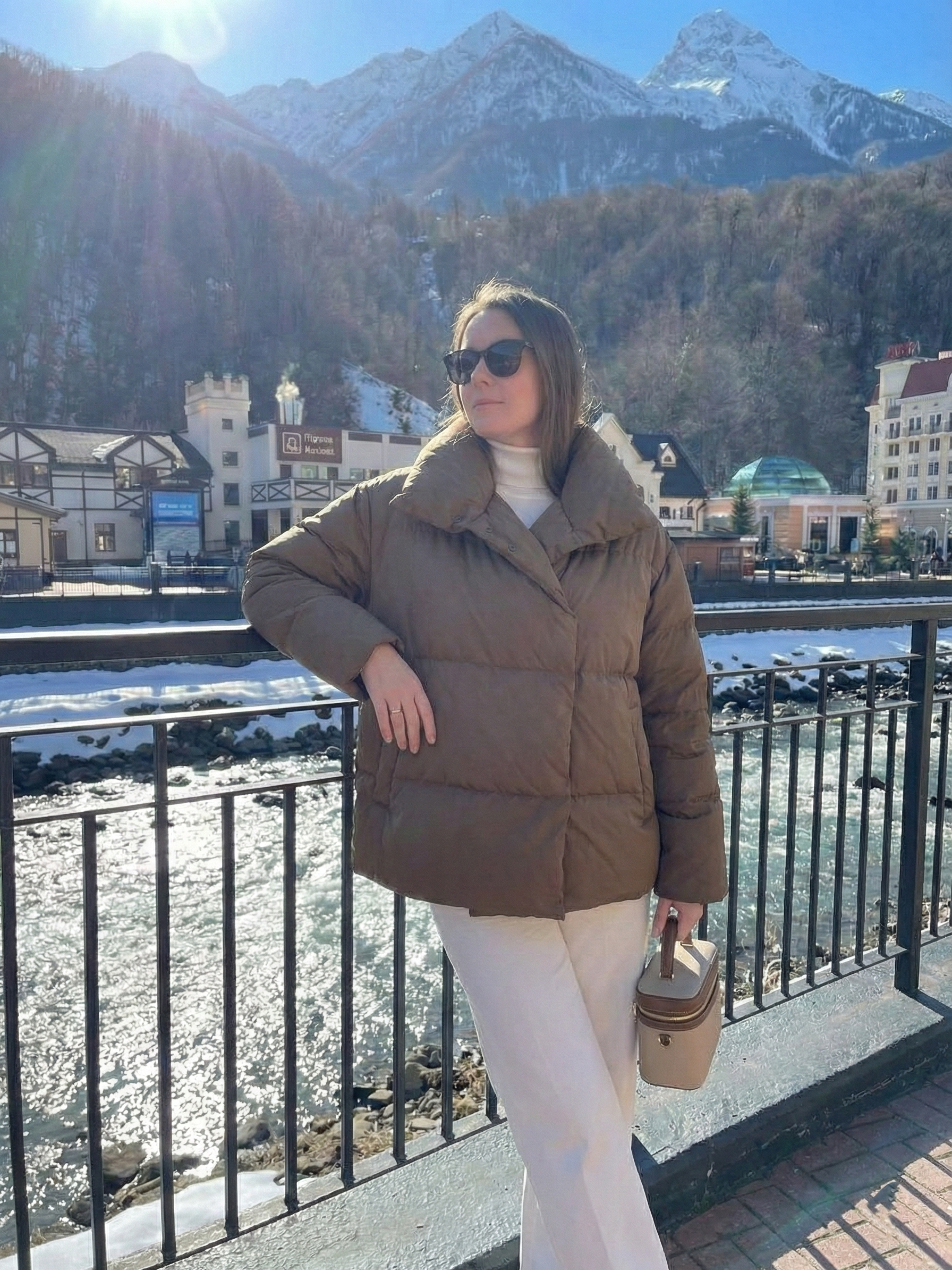 Maddison | Oversized High-Neck Puffer Jacket