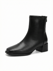 Chelsea | Minimal Block-Heel Ankle Boots