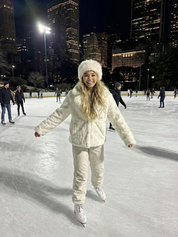 Sia | White Faux Fur Winter Hat