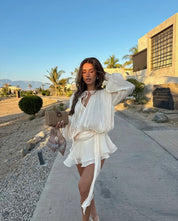 Julia | Draped Mini Dress