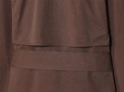Alicent | Belted Double-Breasted Short Coat