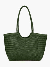April | Woven Oversized Tote Bag