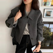 Alexia | Minimal Collar Jacket