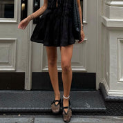 Margaux Ballerinas aus Netzstoff