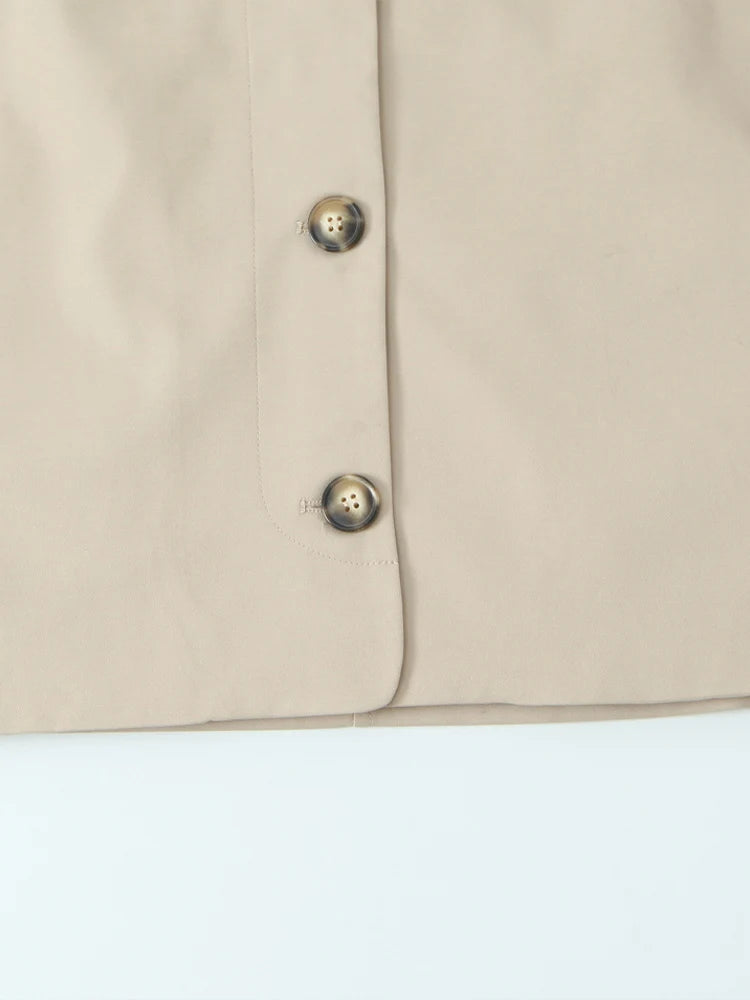 Robyn | Classic Short Trench Jacket