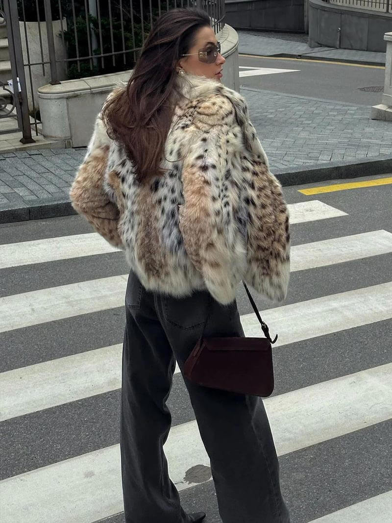 Zoe | Oversized Faux Fur Jacket