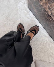 Margaux Ballerinas aus Netzstoff