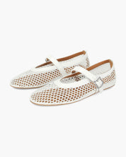 Margaux Ballerinas aus Netzstoff