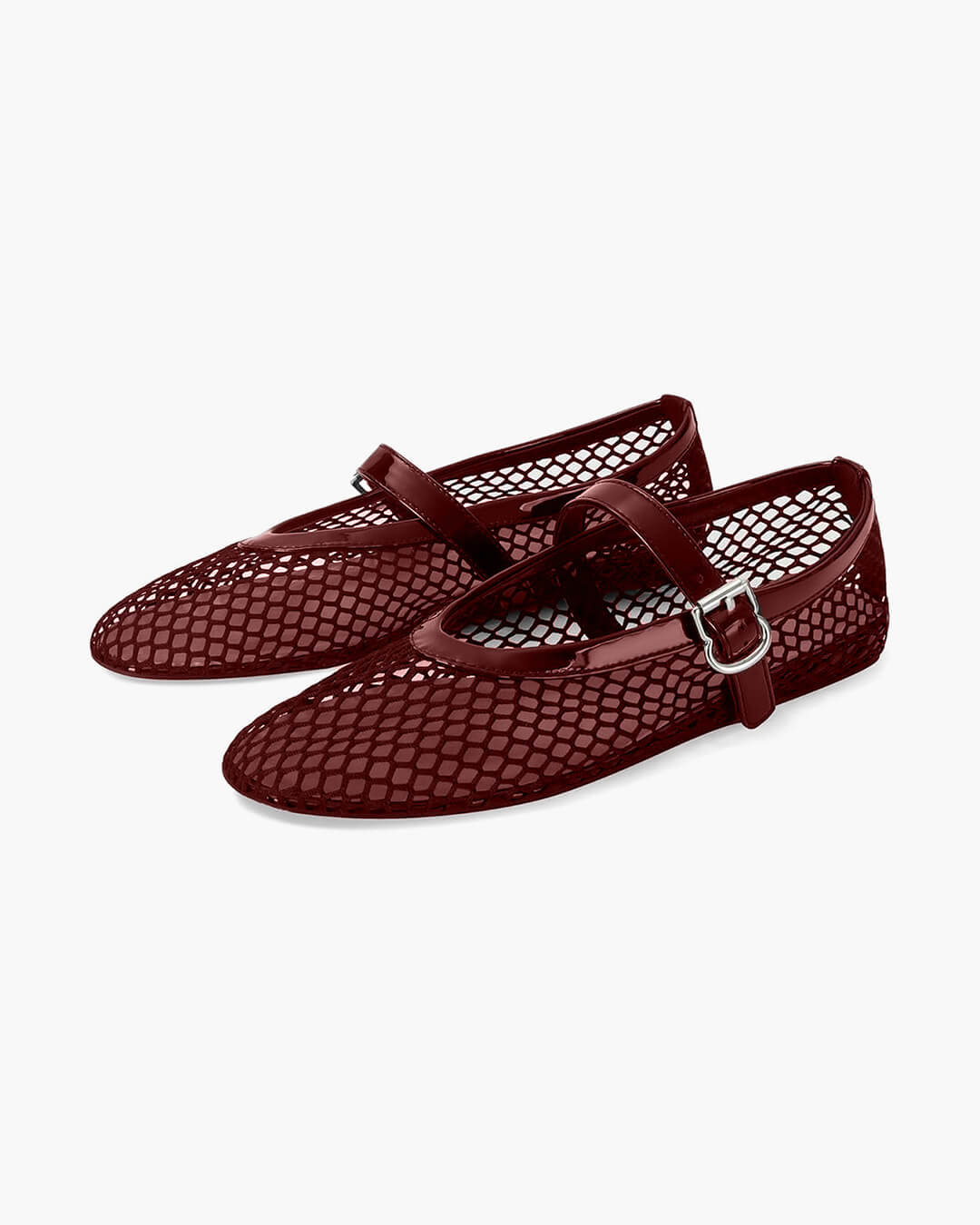 Margaux Ballerinas aus Netzstoff