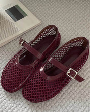 Margaux Ballerinas aus Netzstoff