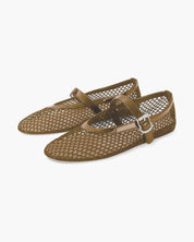Margaux Ballerinas aus Netzstoff