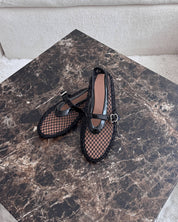 Margaux Ballerinas aus Netzstoff